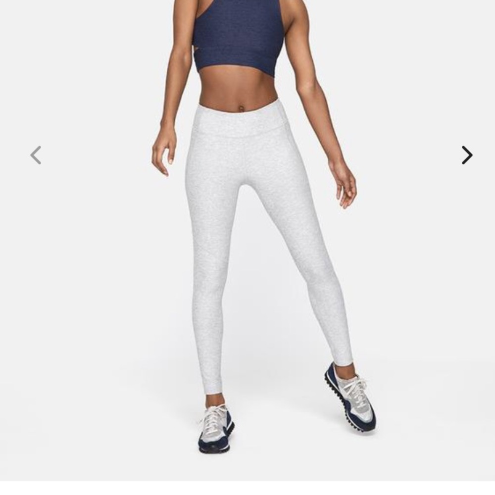 Outdoor Voices grey 7/8 warmup leggings
